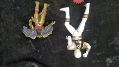 5 Vintage 1994 95 Mighty Morphin Power Rangers Figures White Evil Aliens Goldar