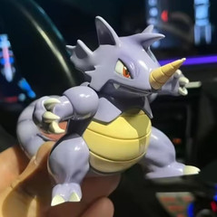 Ground/Rock Type Pokemon – Generation I – RHYDON – by BANDAI – NEW