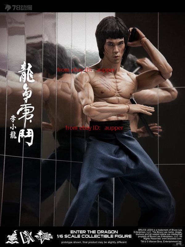 Hottoys 1/6 Dx04 Bruce Lee Enter The Dragon 30cm Action Figure New Toys In Stock