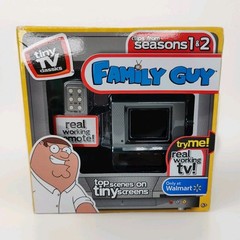 Tiny TV Classics Family Guy Edition Real Working Mini Television With Remote