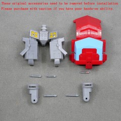 3D DIY Waist Thigh Replacement Upgrade Kit For Legacy United SDCC Orion Pax