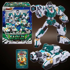 Metal CardBot W TIGUN Transforming Robot Action Figure Toy – Kids Gift