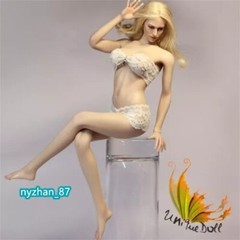 UANDD 1:6 Large Bust OB Pale with Finger Bone 12″ Female Action Figure Doll Body