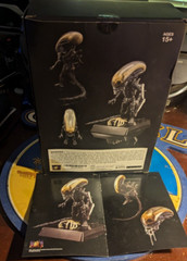 Herocross Hybrid Metal Figuration #023 Alien Diecast Figure Black – NIB