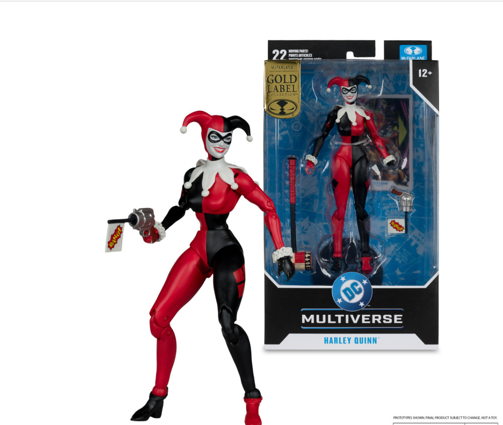 2026 McFarlane Toys DC Multiverse Harley Quinn Gold Label PRESALE