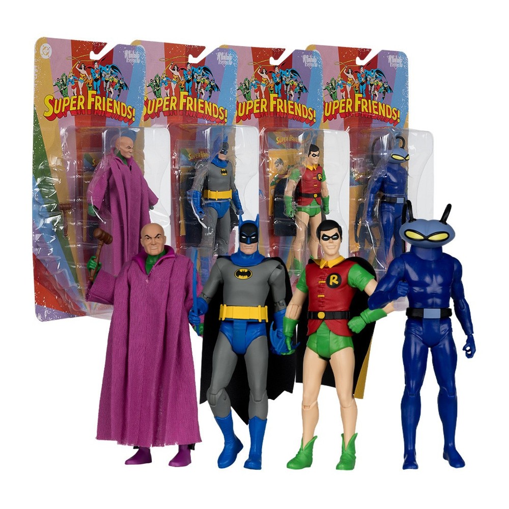 DC Retro: Super Friends Wave 4 4 6″ Figures
