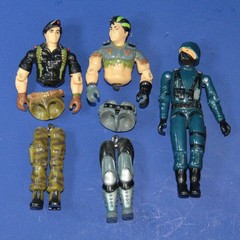 Early 1980s G.I. Joe ARAH Estate Collection Lot in Box – 15 Figures, Accessories