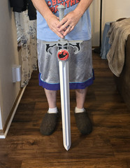1:1 Full Sized Thundercats Sword of Omens | 3D Printed