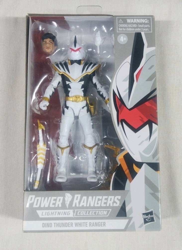 Power Rangers Lightning Collection Dino Thunder White Ranger Sealed