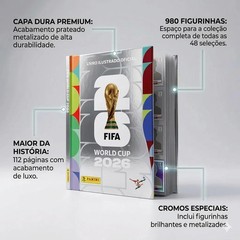 Panini Silver Album 2026 World Cup Hardcover FIFA WC Brazilian Edition