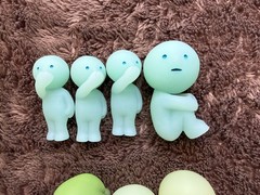 Smiski Figure Set Bath Ball Bobbing Head Cheer Series Toilet Series