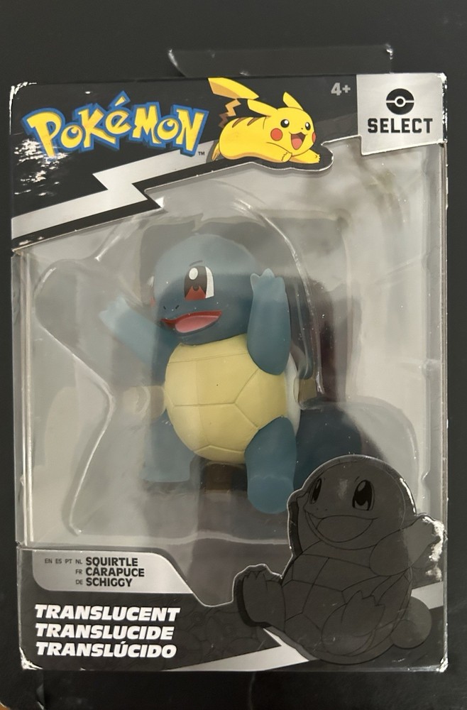 Pokemon Select Series 1 METALLIC SQUIRTLE 3 Inch Action Figure – NEW!