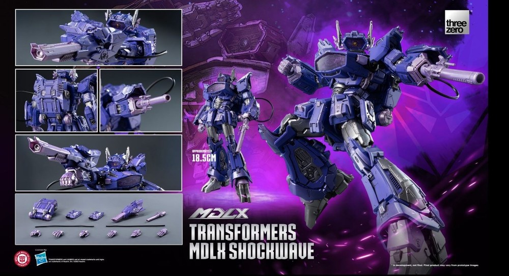 **PRESALE PLEASE SEE DESCRIPTION** Transformers MDLX Shockwave Action Figure