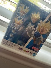 Bandai Dragon Ball Z Super Saiyan Vegeta 5.3 in Action Figure – BAS64186