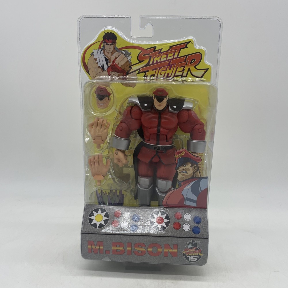 SOTA TOYS STREET FIGHTER ROUND 1 M. BISON Action FIGURE Capcom NEW in Package.