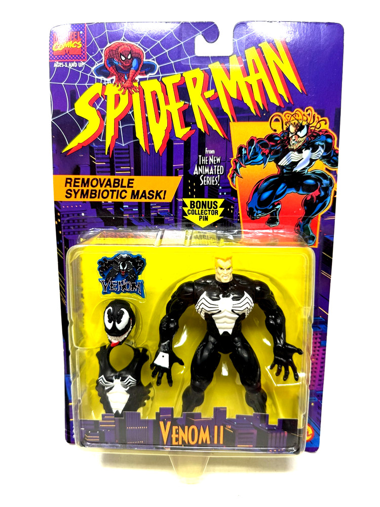 Marvel Toybiz 1995 Spider-Man Animated Series Venom Symbiotic Figure NEW