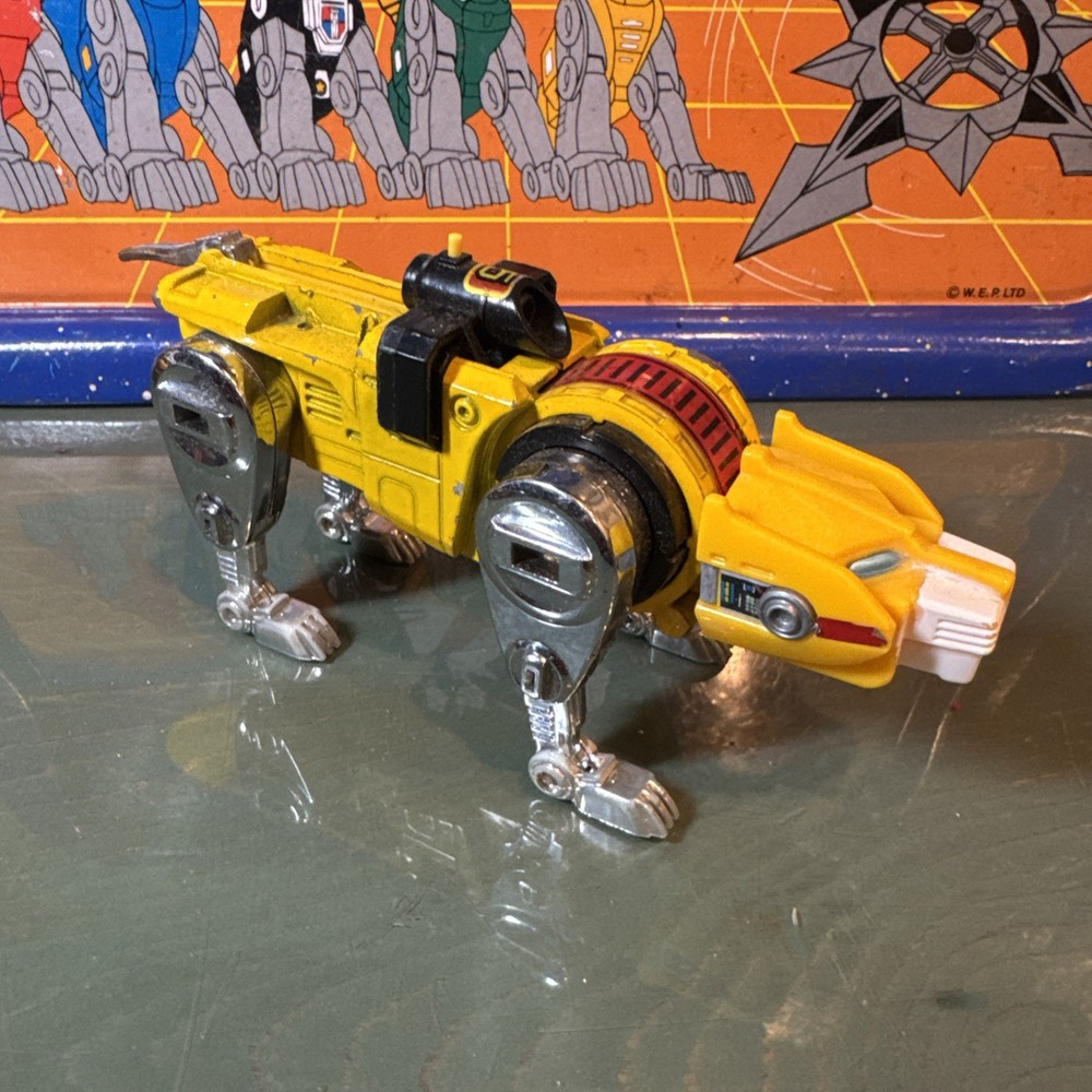 Vintage Voltron Matchbox GB36 Go Lion Yellow #5 Parts Repair Custom Restore