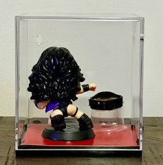 WWE Zuru Ballers SET of 4 RARE figures in Display cases w/championship belts