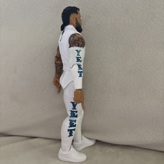 WWE Main Event 161 WrestleMania 41 42 Jey Uso Basic Wrestling Figure White Yeet!