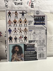 ZST Bruiser Brody w Fur Vest Heels Faces Zombie Sailor Wrestling Figure WWE MOC