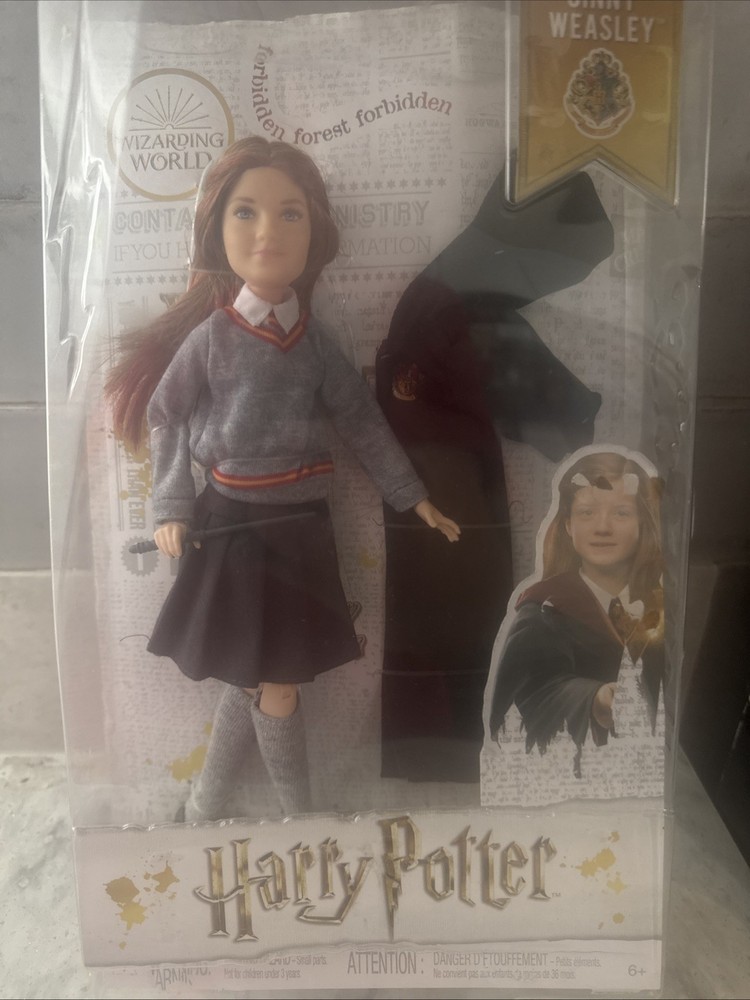 2018 Mattel Harry Potter Wizarding World Ginny Weasley 9.5″ Doll New Fast Ship