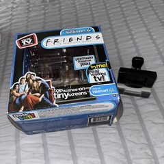 FIRST ISSUE TV Classics Friends Clips ORIGINAL Real Working TV and Remote Mini