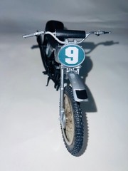 VTG 74 Mattel Big Jim HONDA ELSINORE MOTORCYCLE Wolf Pack CR250 ENDURO Dirt Bike