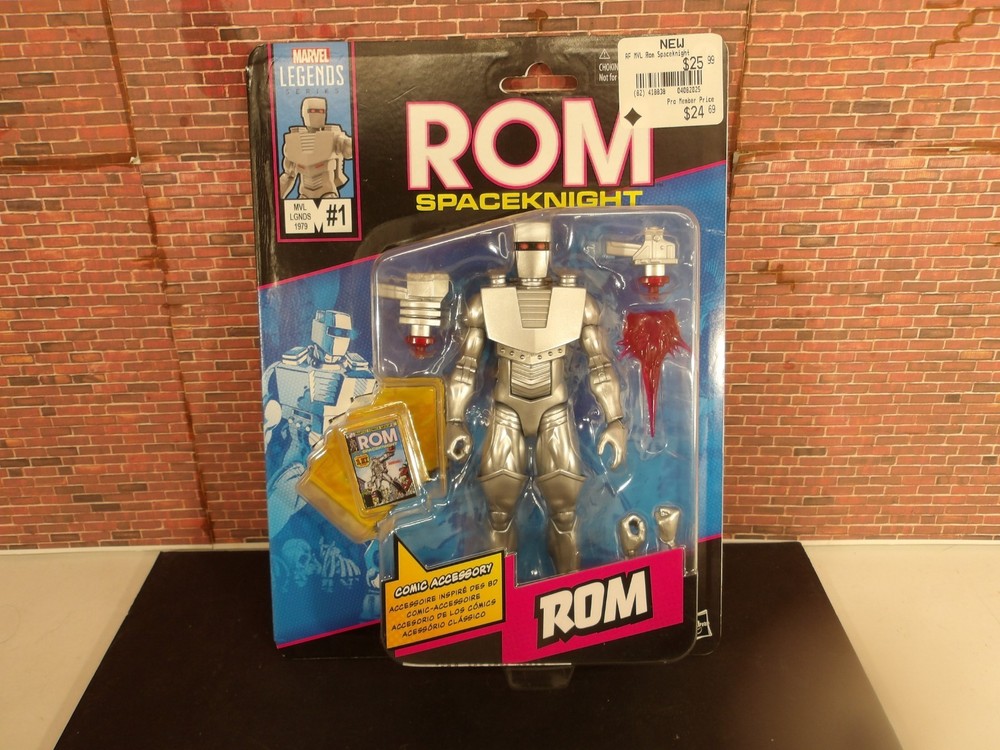 Marvel Legends Comic Rom Spaceknight 6″ Figure Robot Space Fighter 1/12