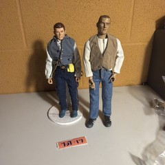 1/6 Scale Custom Action Figure Lot of 2 Western Cowboy Civil War Soldier 12″
