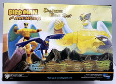 NEW Toynami Hanna-Barbera Birdman and Avenger Deluxe Box Set Figure Vintage