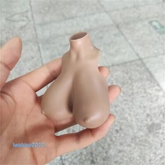 1:6 Female Suntan Normal Breast Bust Cover Model F 12” TBL Action Figure Body