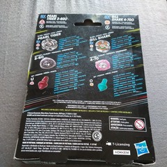Hasbro Beyblade x Pearl Tiger 3-60U Gill Shark 4-70O BX Dual Pack US Seller!