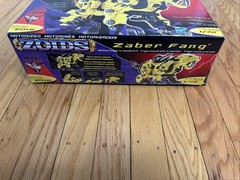 Vtg Hasbro 2001 #016 Zaber Fang Zoids Robot Tiger Figure Model Kit NEW SEALED