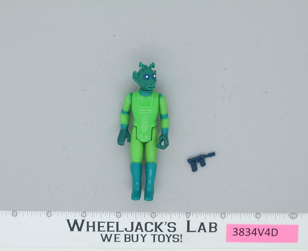 Greedo 100% Complete Star Wars 1978 Vintage Kenner Action Figure NO REPRO