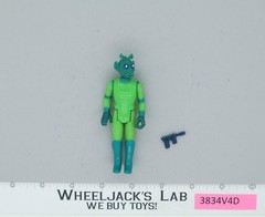 Greedo 100% Complete Star Wars 1978 Vintage Kenner Action Figure NO REPRO