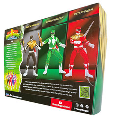 Mighty Morphin Power Rangers Re-Ignition Power Transfer 3 Pack | Black Green Red