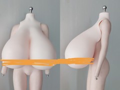 1/12 Female Big Huge Breast Cover Replacement Model For 6”Action Figure Body