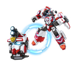 MINIFORCE Super Cops Power Police Ranger TRANS HEAD Transformer Robot Figure Toy