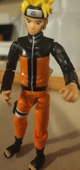 Naruto Uzumaki Fully Jointed Action Figure Orange Black Outfit