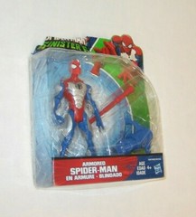 Armored Spider-Man Sinister 6 Action Figure Hasbro Marvel New READ Complete 2015
