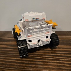 1985 G.I. Joe Snow Cat With Frostbite Driver. Complete. Hasbro ARAH. Read