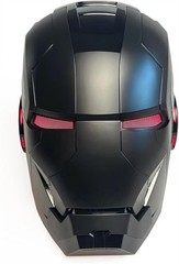 Autoking Iron Man Black MK5 Helmet Mask Electronic Voice Control Cosplay Props