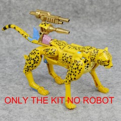 Upgrade Kit Multifunction Weapon Gut Gun Tail Gun For Kingdom Cheetor NETF DIY