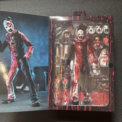 NECA Terrifier Art the Clown Blood Soaked Action Figure Walmart Exclusive