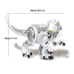 Indominus Rex Jurassic World Park Dinosaur Figure Building Blocks Toy Kids Gifts