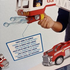 New Paw Patrol Ultimate Rescue Fire Truck w 6 Pups And More! Hard To Find!