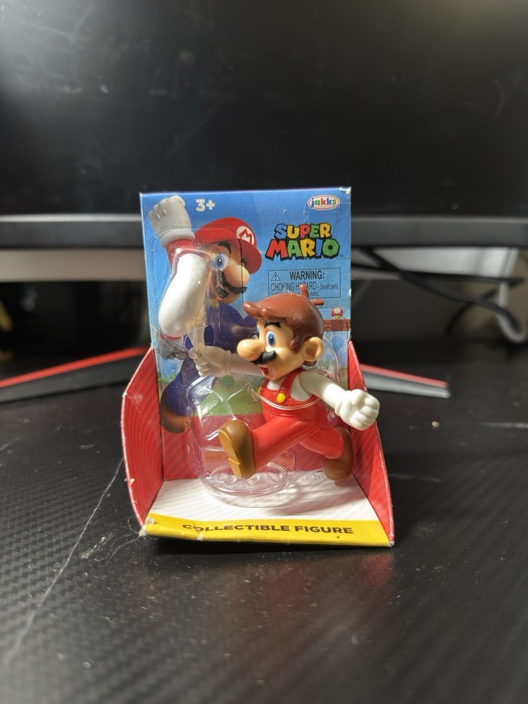 Jakks Pacific Nintendo Super Mario Bros. FIRE MARIO 2.5 in Action Figure