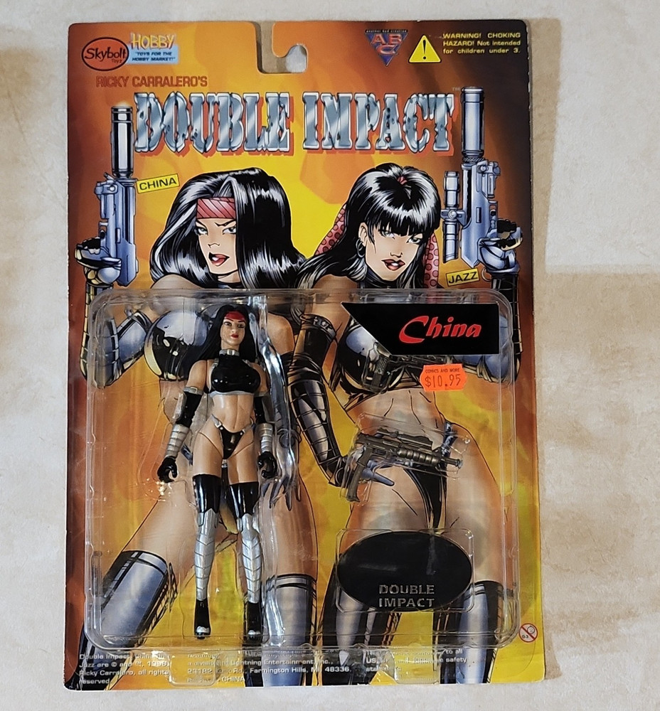 Skybolt Toyz Double Impact II China Action Figure Blister Card
