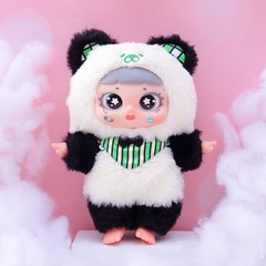 7″ Blind Box Plush Doll Mystery Animal Stuffed Toy Panda Rabbit Fox Dog Gift