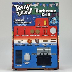 Teeny Tinies BARBECUE GRILL Set Great for 7″/6″ Action Figures Props Dioramas